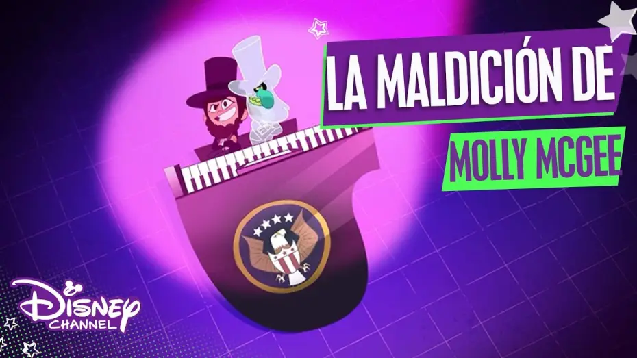 Відео до серіалу Привид та Моллі МакҐі — La Maldición de Molly McGee: Abraham Lincoln | Disney Channel Oficial