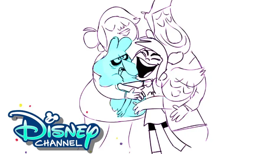 Відео до серіалу Привид та Моллі МакҐі — Animatic Theme Song 🎶  | NYCC Sneak Peek | The Ghost and Molly McGee | Disney Channel Animation