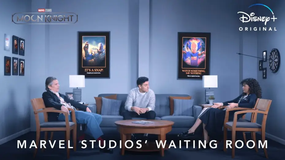 Відео до серіалу Moon Knight — Marvel Studios Waiting Room
