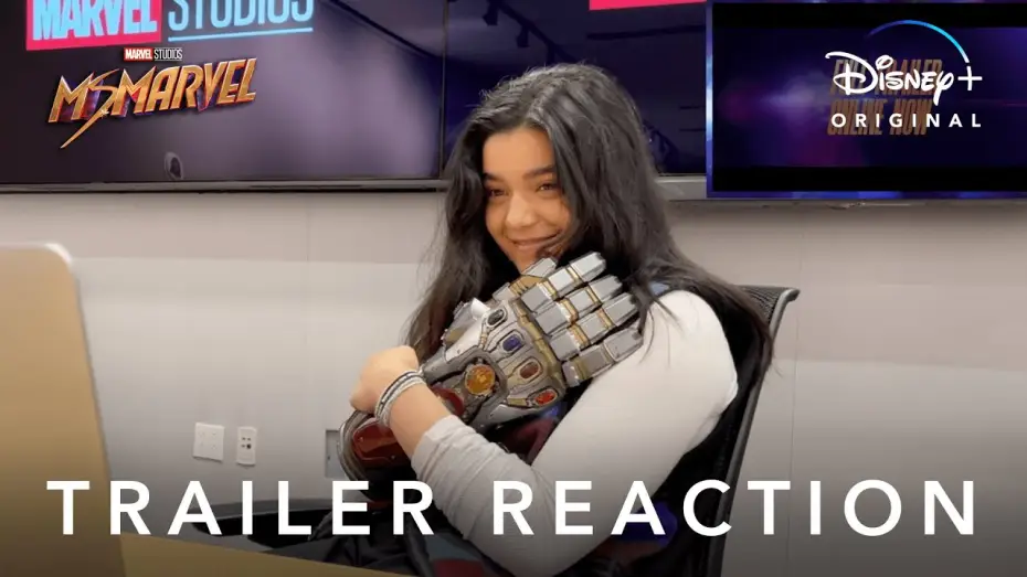 Відео до серіалу Ms. Marvel — Trailer Reaction