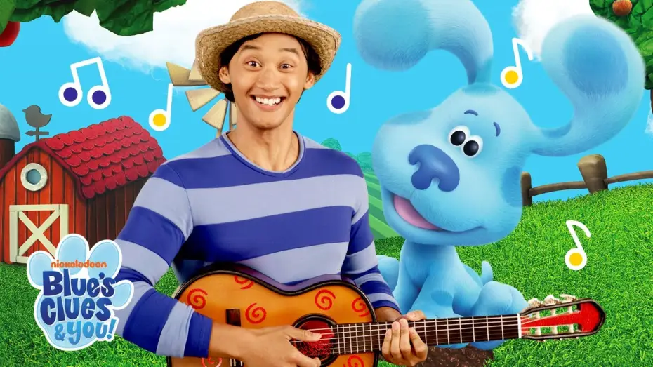 Відео до серіалу Blue's Clues & You! — Blue's Clues & You 🐾 Old McDonald Nursery Rhymes w/ Josh & Blue | NEW SERIES | Nick Jr.