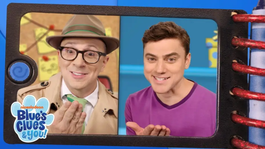 Відео до серіалу Blue's Clues & You! — Blue’s Clues & You! 🐶 Steve & Joe’s Guest Appearance! | Nick Jr.
