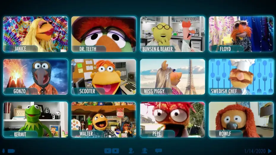 Відео до серіалу Маппетс зараз — The Muppets Video Call | Muppets Now | Disney+