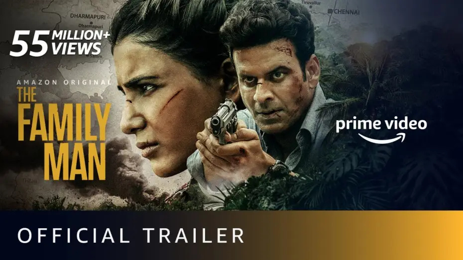 Видео к сериалу द फ़ैमिली मैन — The Family Man Season 2 - Official Trailer 4K | Raj & DK | Manoj Bajpayee, Samantha |Amazon Original