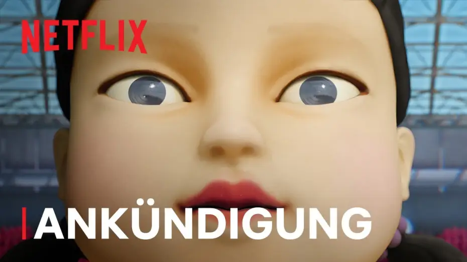 Відео до серіалу Гра в кальмара — Staffel 2 Ankündigung