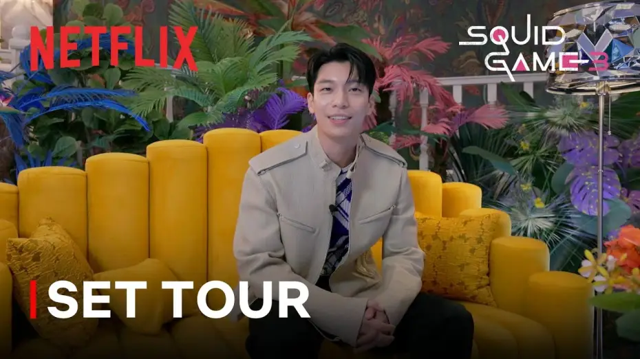 Відео до серіалу Гра в кальмара — Set Tour With Wi Ha-jun - Season 3 [ENG SUB]