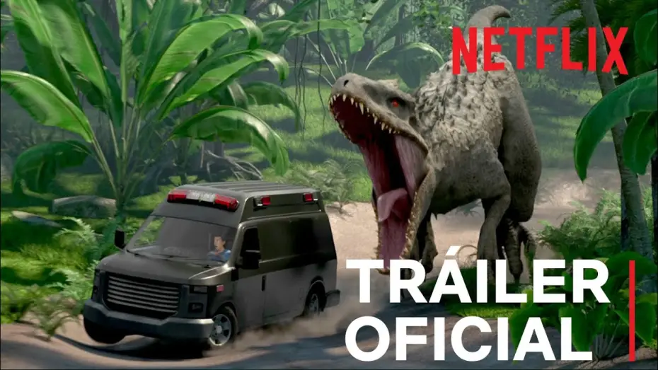 Відео до серіалу Світ Юрського періоду: Крейдовий табір — Jurassic World: Campamento Cretácico (en ESPAÑOL) | Tráiler oficial | Netflix