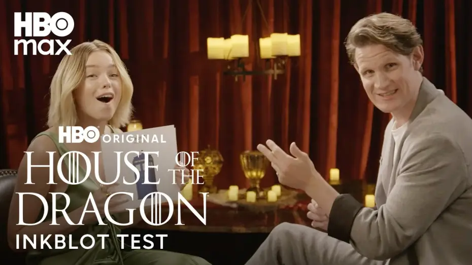 Відео до серіалу Дім дракона — Matt Smith & Milly Alcock Try Taking An Inkblot Test