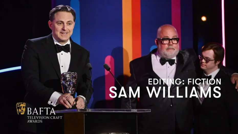 Відео до серіалу Кульгаві коні — Sam Williams wins the Editing: Fiction BAFTA for Slow Horses | BAFTA TV Craft Awards 2024