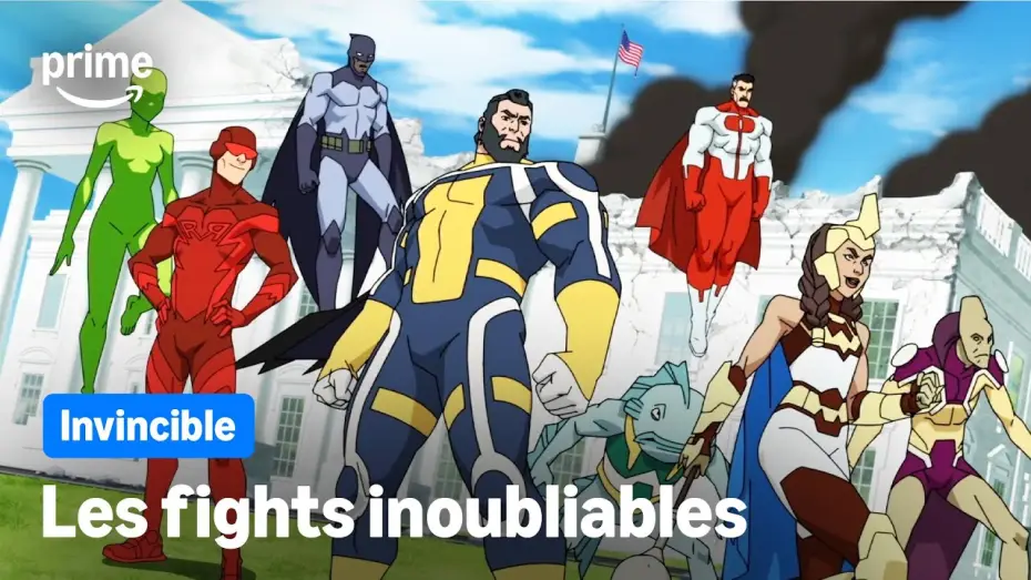 Видео к сериалу НЕПЕРЕМОЖНИЙ — Les meilleurs COMBATS dans INVINCIBLE | Prime Video