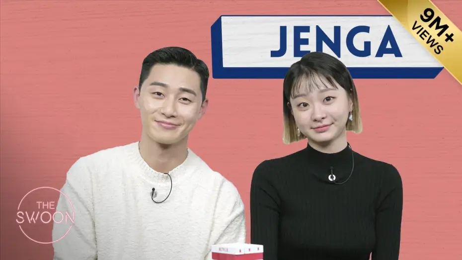 Відео до серіалу 이태원 클라쓰 — Park Seo-jun and Kim Da-mi play Jenga [ENG SUB]