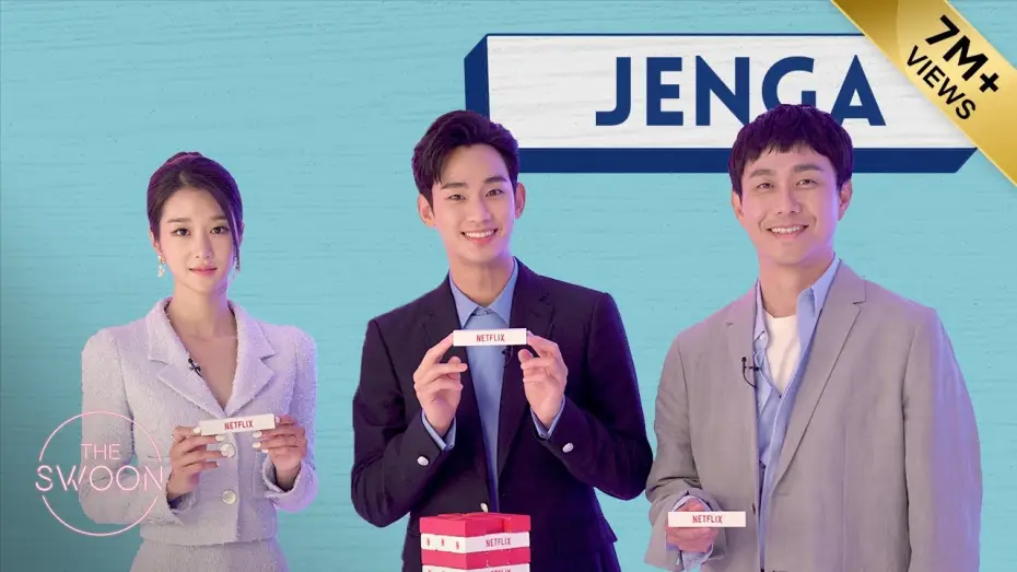 Відео до серіалу Нормально бути ненормальним — Kim Soo-hyun, Seo Yea-ji, and Oh Jung-se play Jenga [ENG SUB]