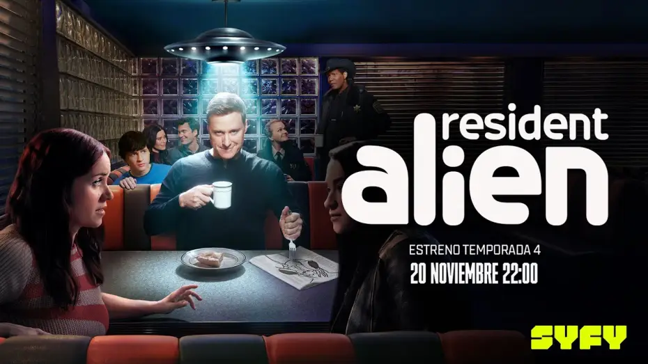 Відео до серіалу Постоялець з космосу — Resident Alien | T4 | SYFY y bajo demanda en Universal+
