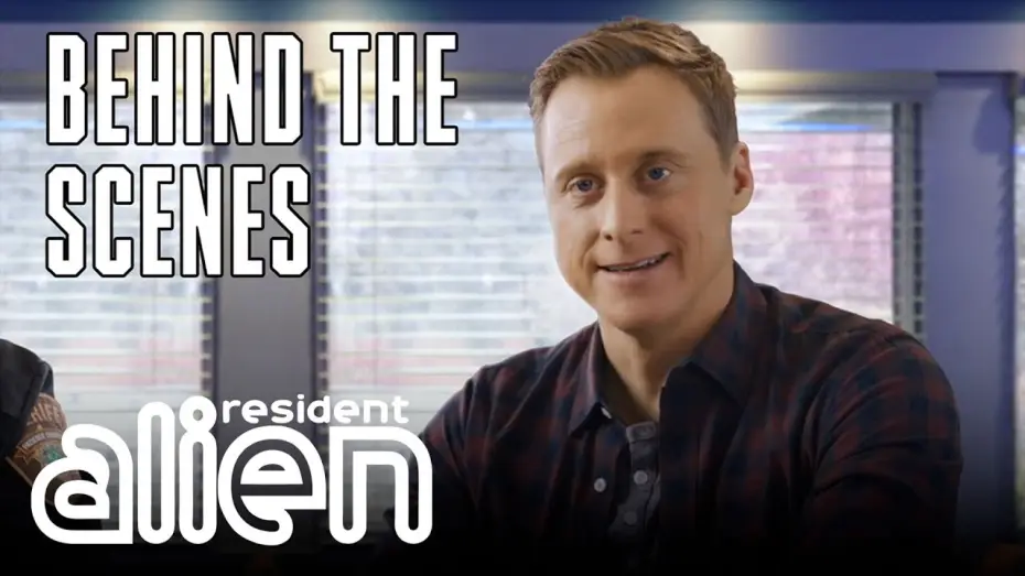 Відео до серіалу Постоялець з космосу — Resident Alien | Behind The Scenes: Partying With Aliens