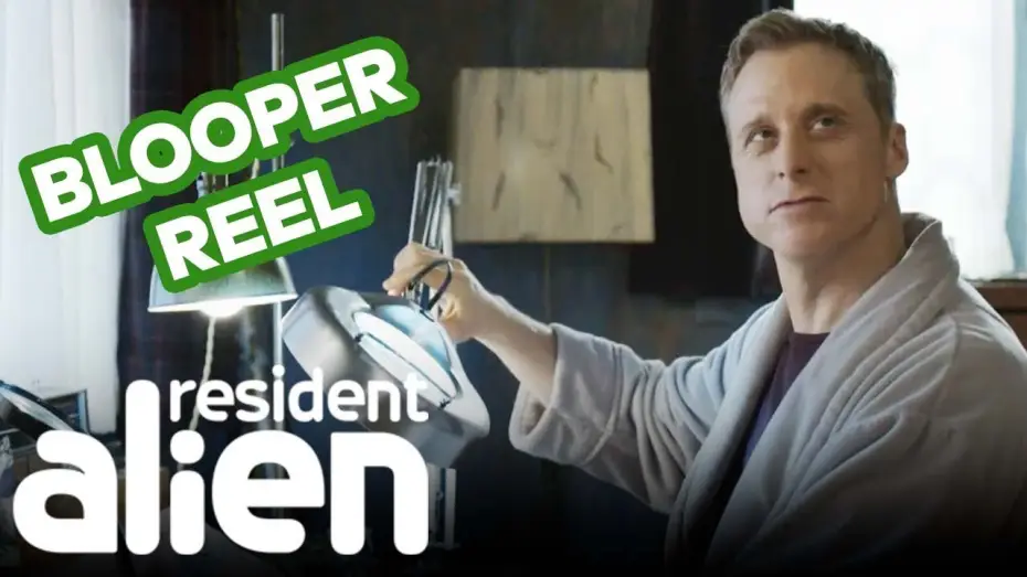 Відео до серіалу Постоялець з космосу — Alan Tudyk and Cast's Hilarious Blooper Reel | Resident Alien | SYFY
