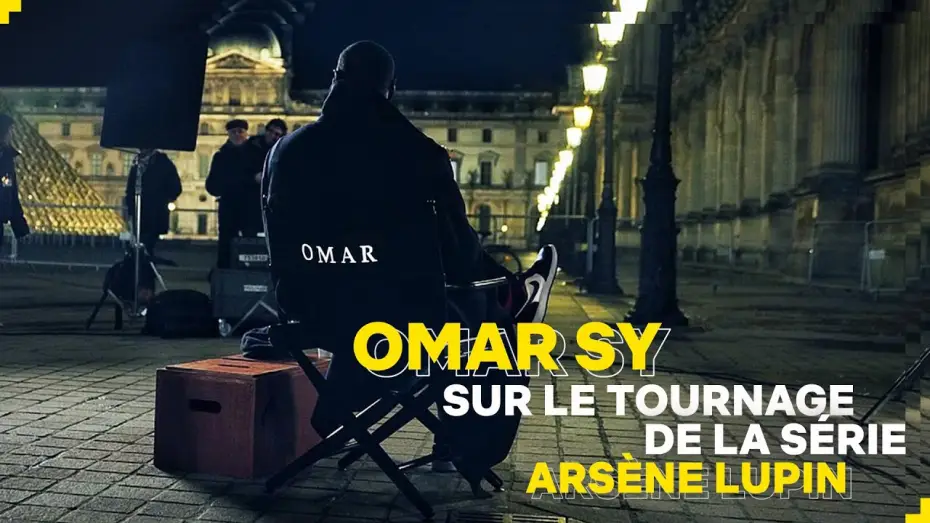 Відео до серіалу Люпен — Omar Sy sur le tournage de la série Arsène Lupin
