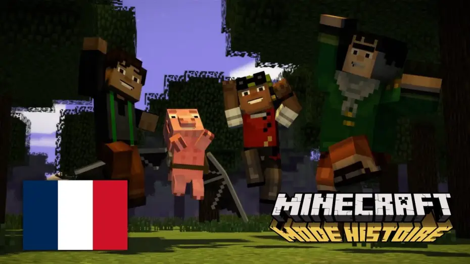 Відео до серіалу Minecraft: Режим історії — MCSM Netflix Trailer | FRENCH/FRANÇAIS