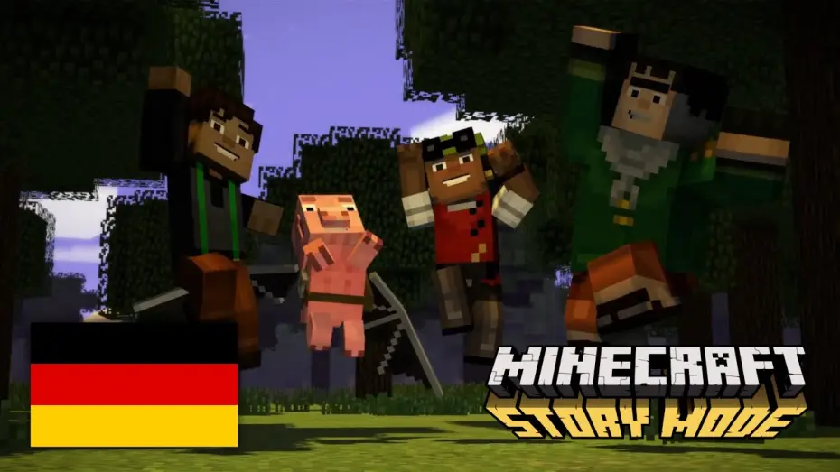 Відео до серіалу Minecraft: Режим історії — MCSM Netflix Trailer | GERMAN/DEUTSCH