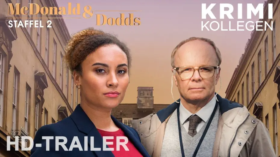 Відео до серіалу McDonald & Dodds — Series 2 — McDONALD & DODDS - Staffel 2 - Trailer deutsch [HD] - KrimiKollegen