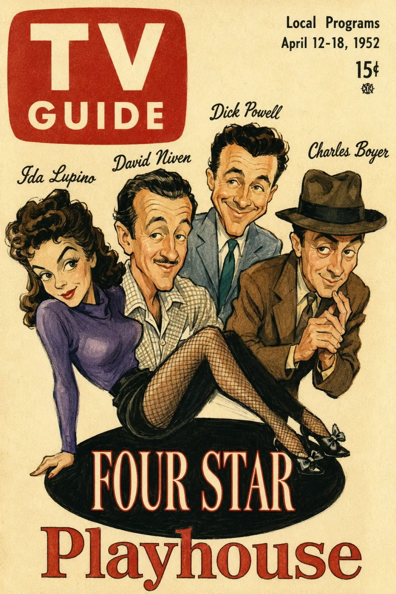 Постер до серіалу "Four Star Playhouse"