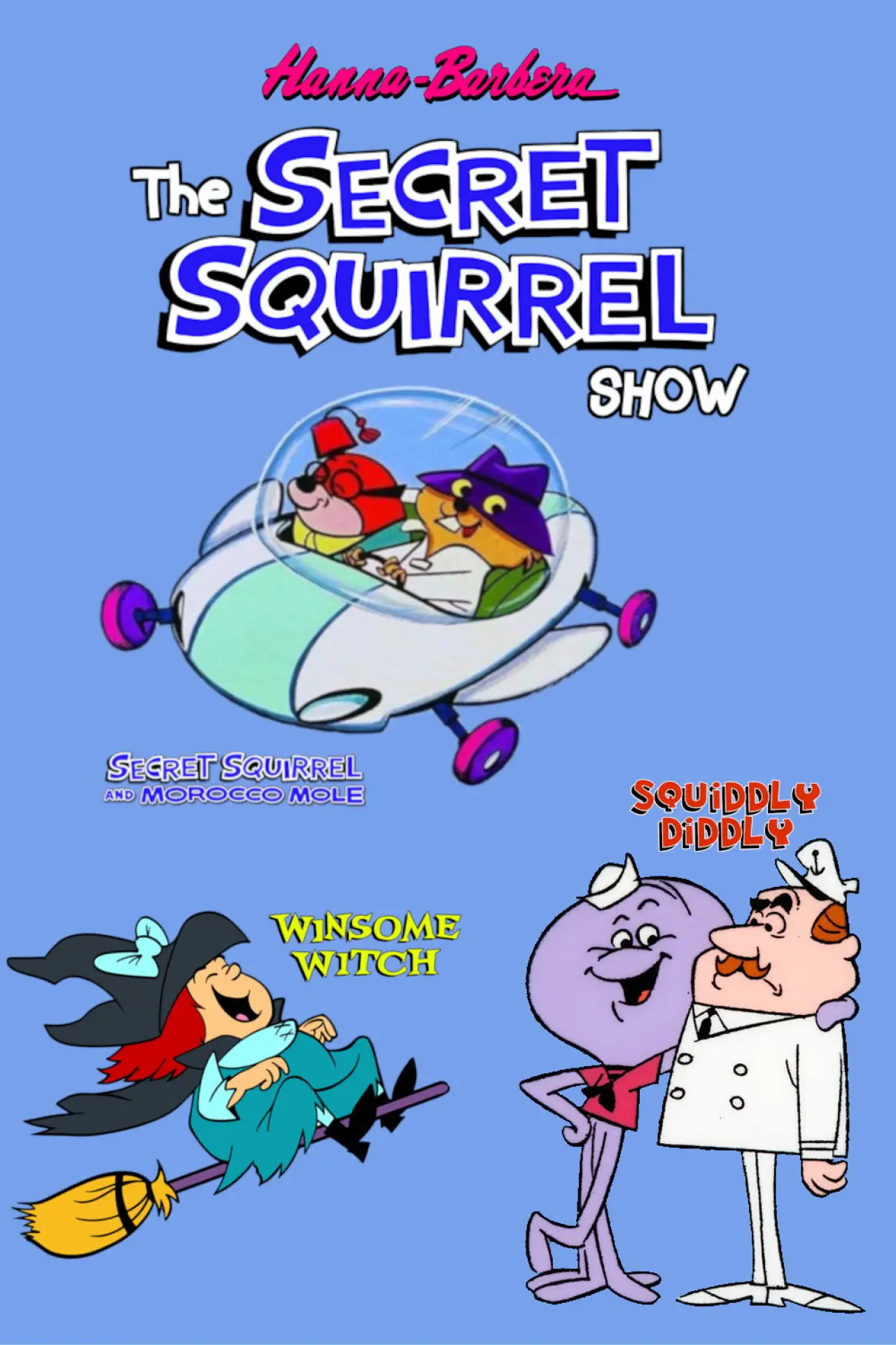 Постер к сериалу "The Secret Squirrel Show"