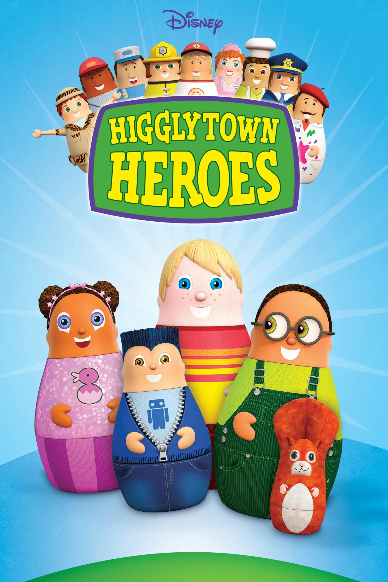 Постер до серіалу "Higglytown Heroes"