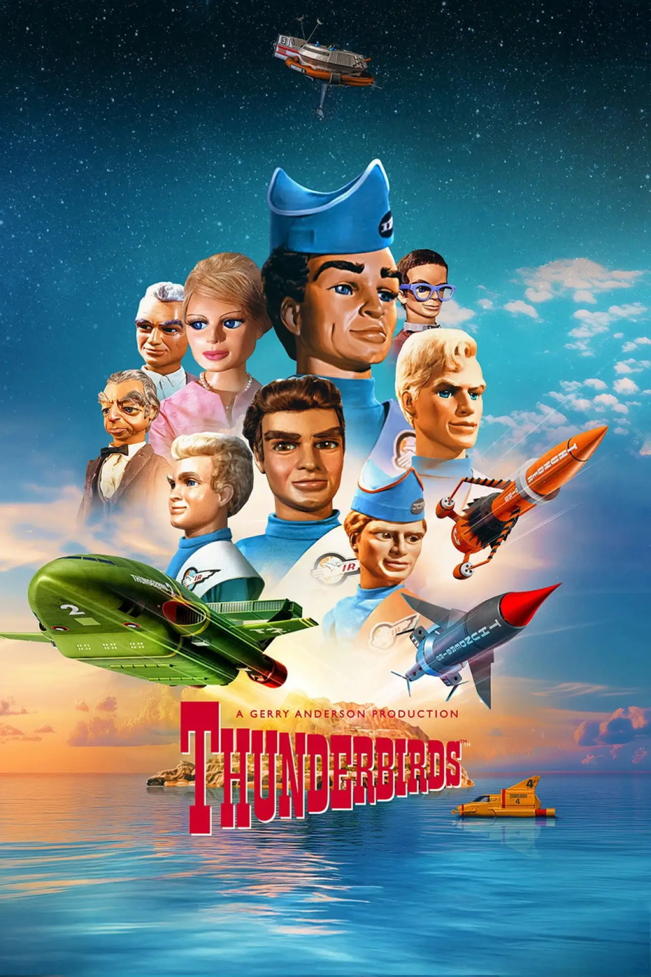 Постер к сериалу "Thunderbirds"
