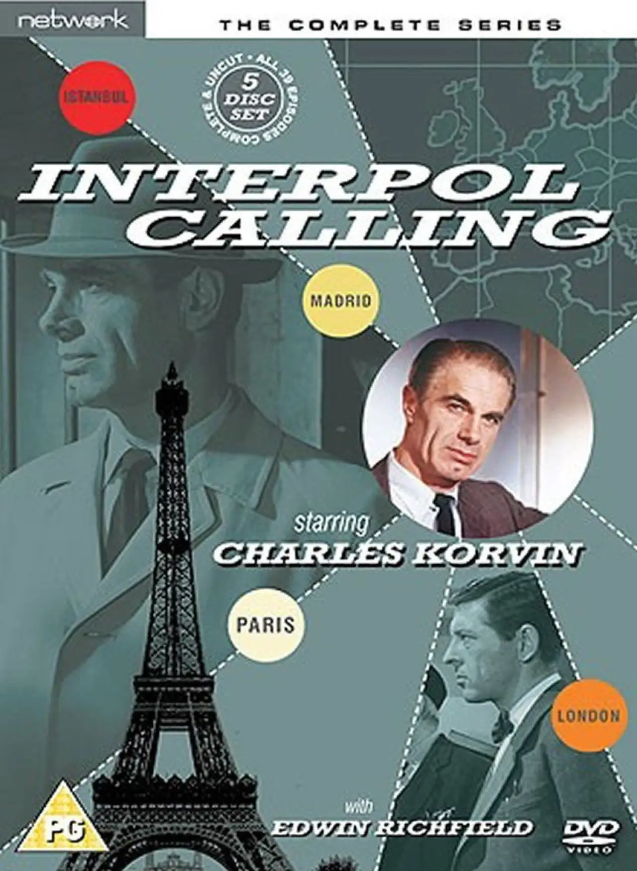 Постер до серіалу "Interpol Calling"