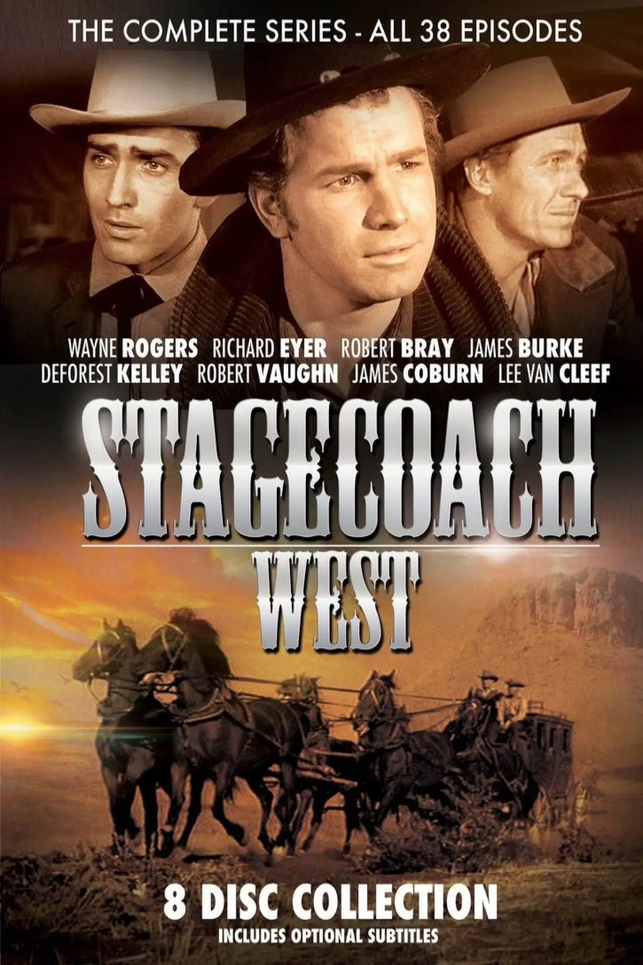 Постер до серіалу "Stagecoach West"