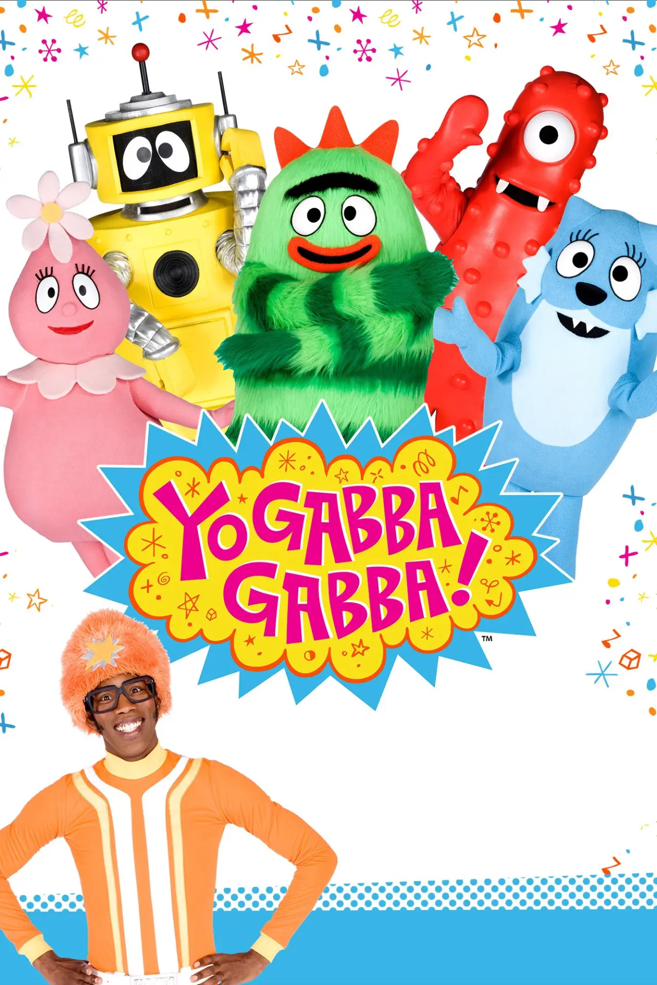 Постер к сериалу "Yo Gabba Gabba!"
