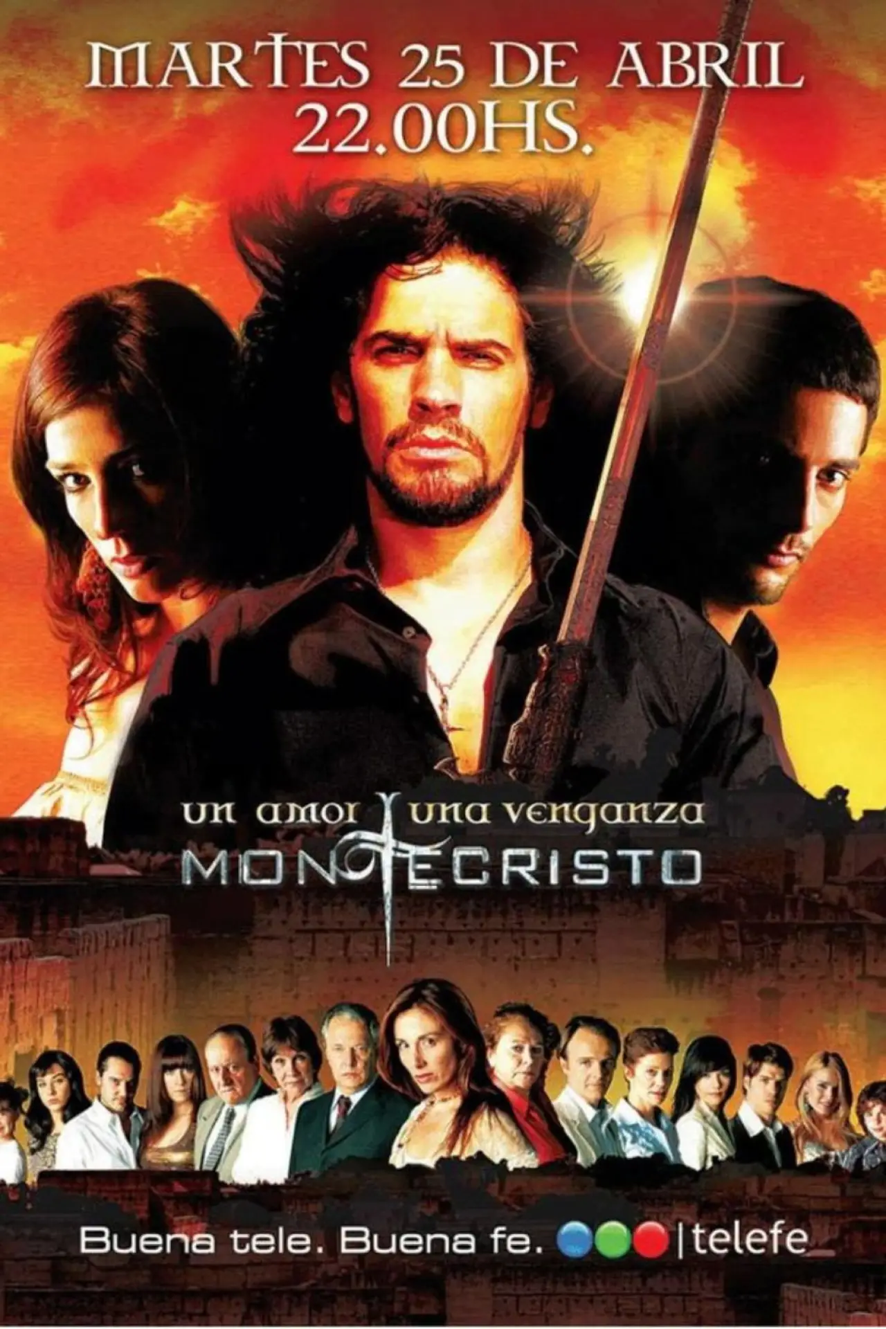 Постер до серіалу "Граф Монте-Крісто"