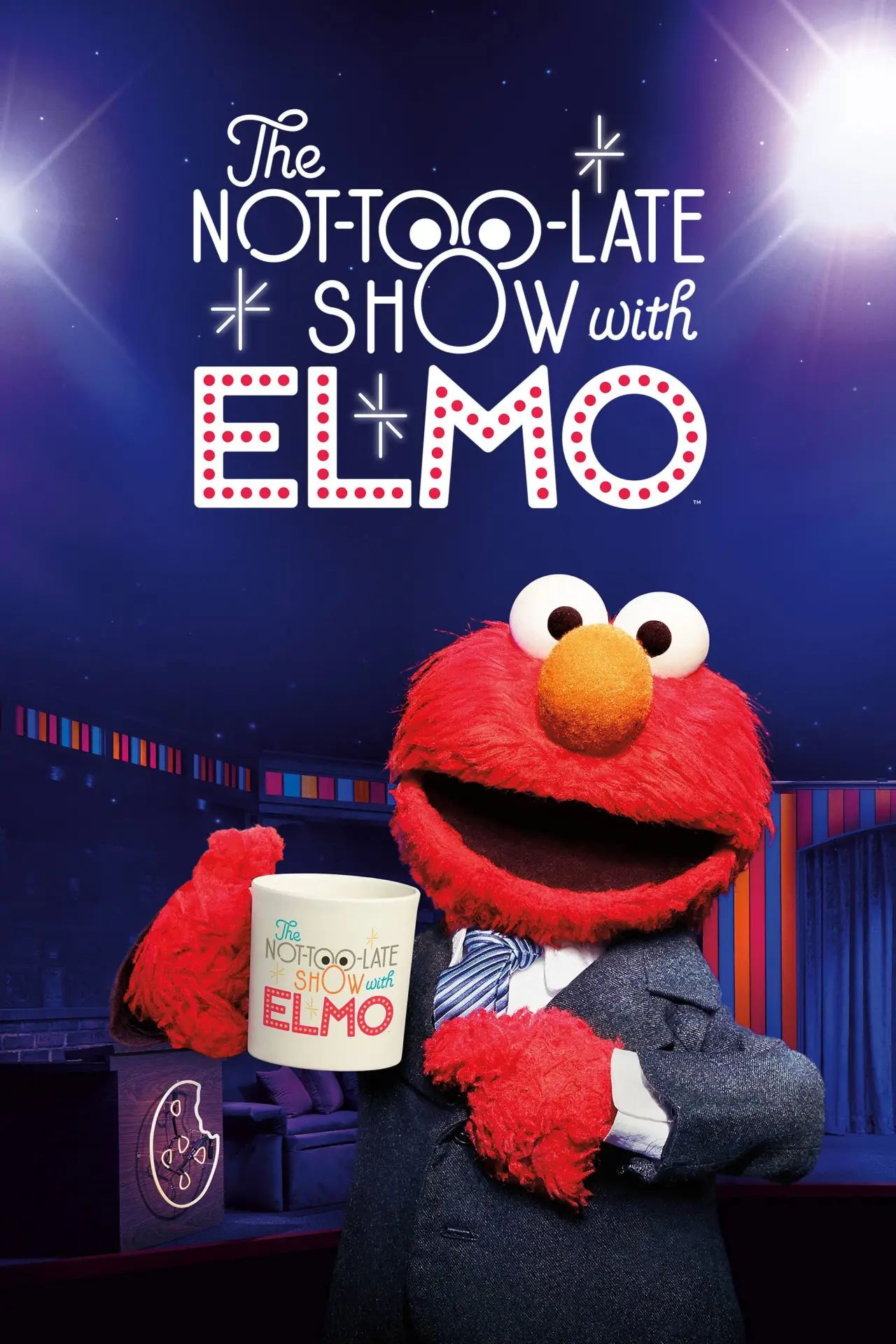Постер до серіалу "The Not-Too-Late Show with Elmo"