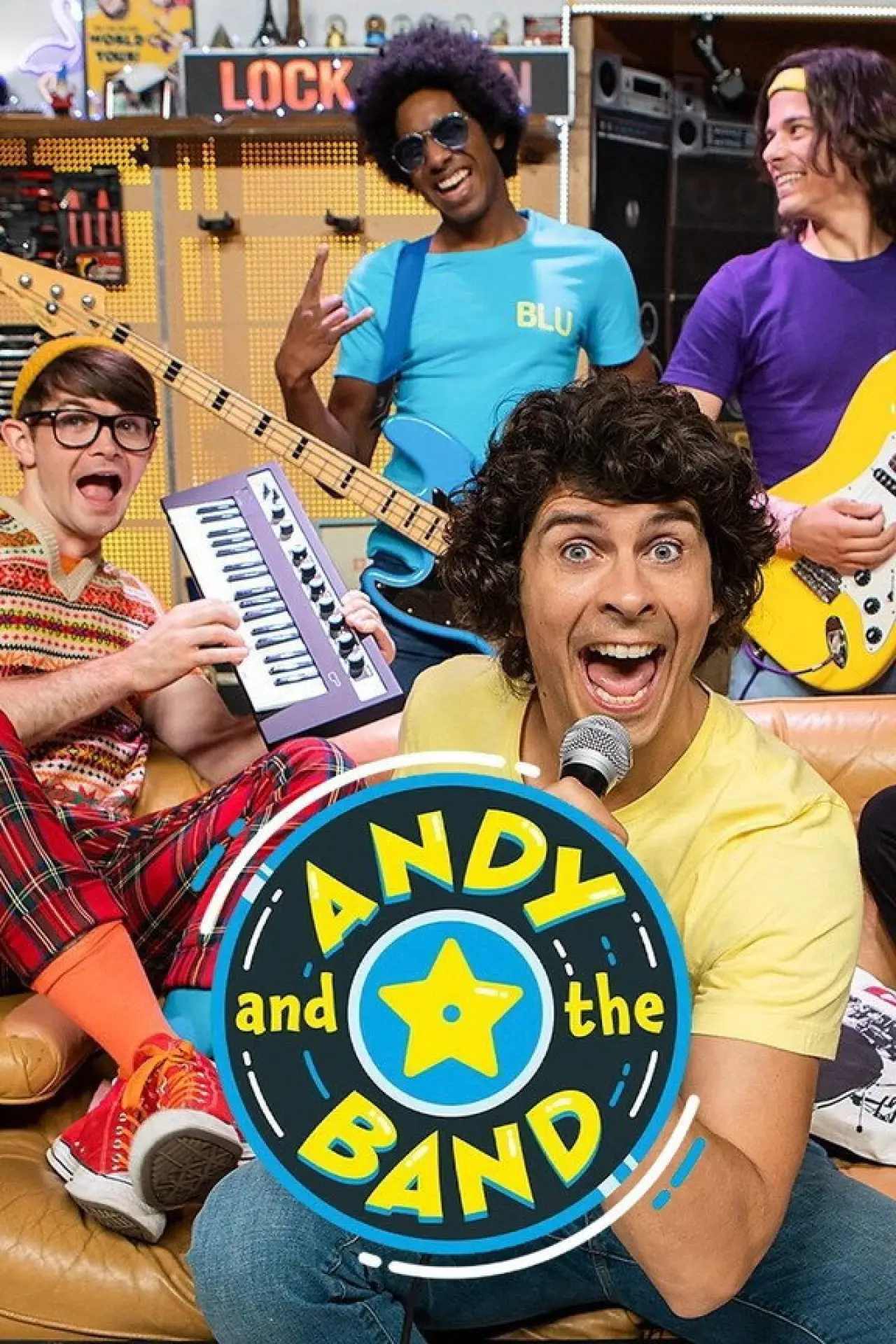 Постер до серіалу "Andy And The Band"