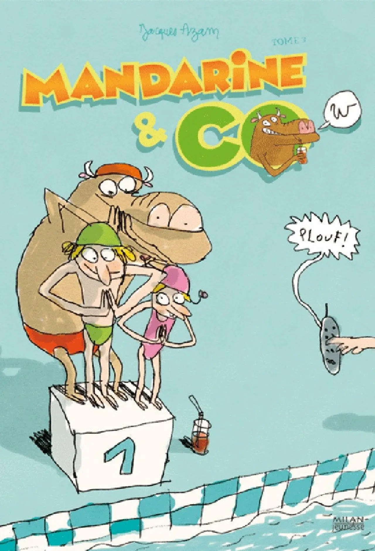 Постер до серіалу "Mandarine & Cow"