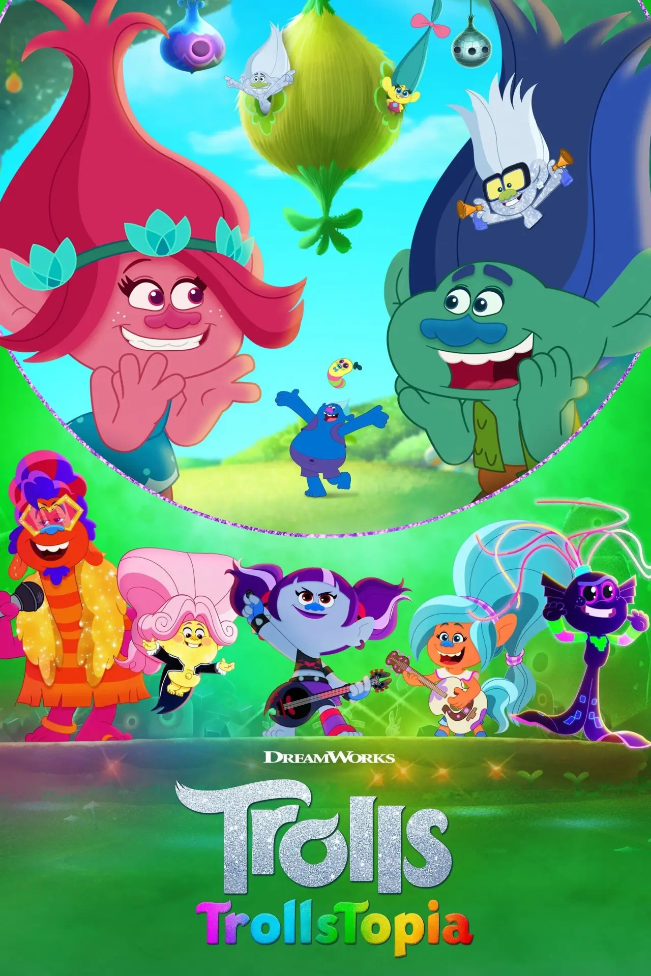 Постер до серіалу "Trolls: TrollsTopia"