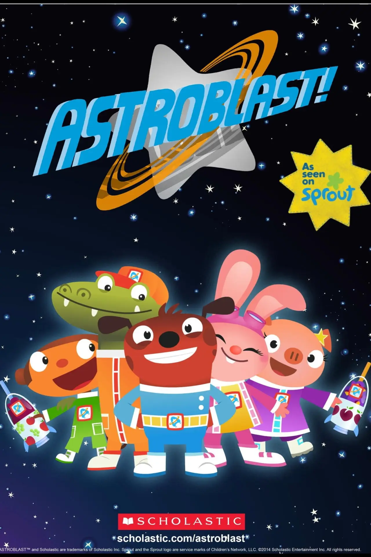 Постер до серіалу "Astroblast!"