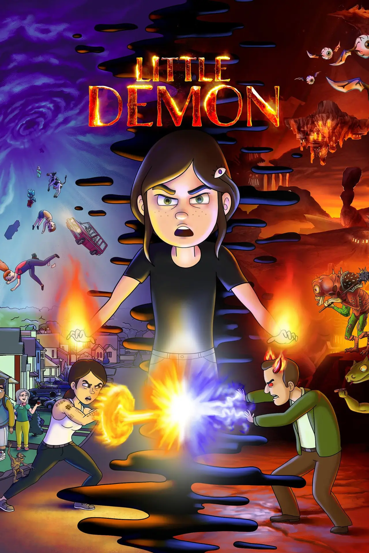 Постер до серіалу "Little Demon"