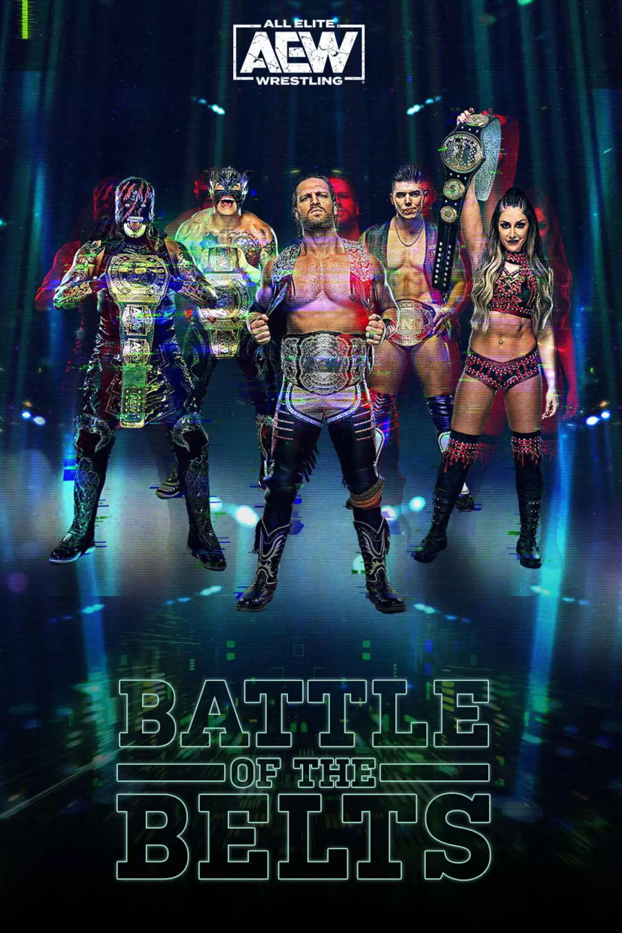 Постер до серіалу "All Elite Wrestling: Battle of the Belts"