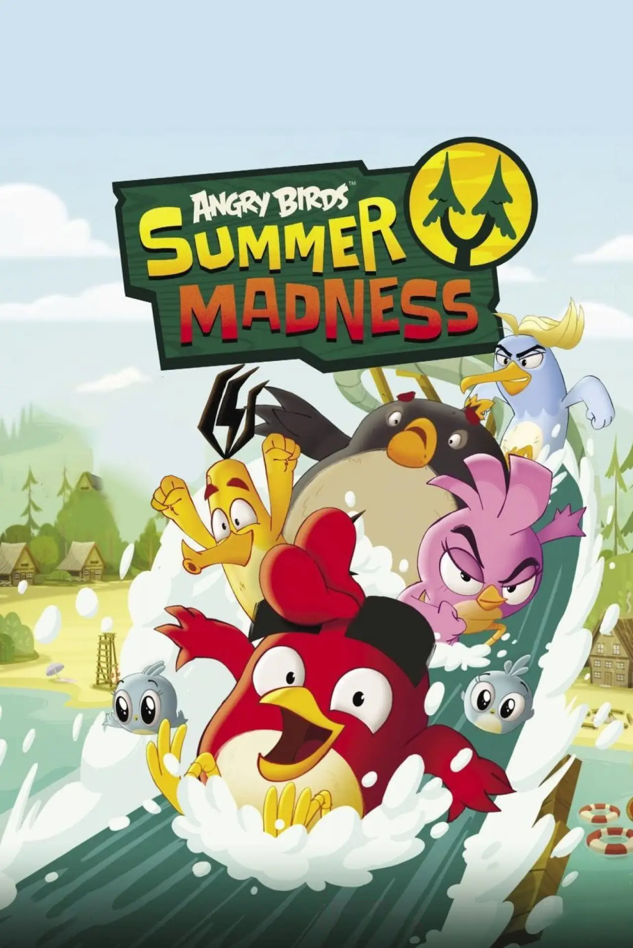 Постер до серіалу "Angry Birds: Літнє безумство"