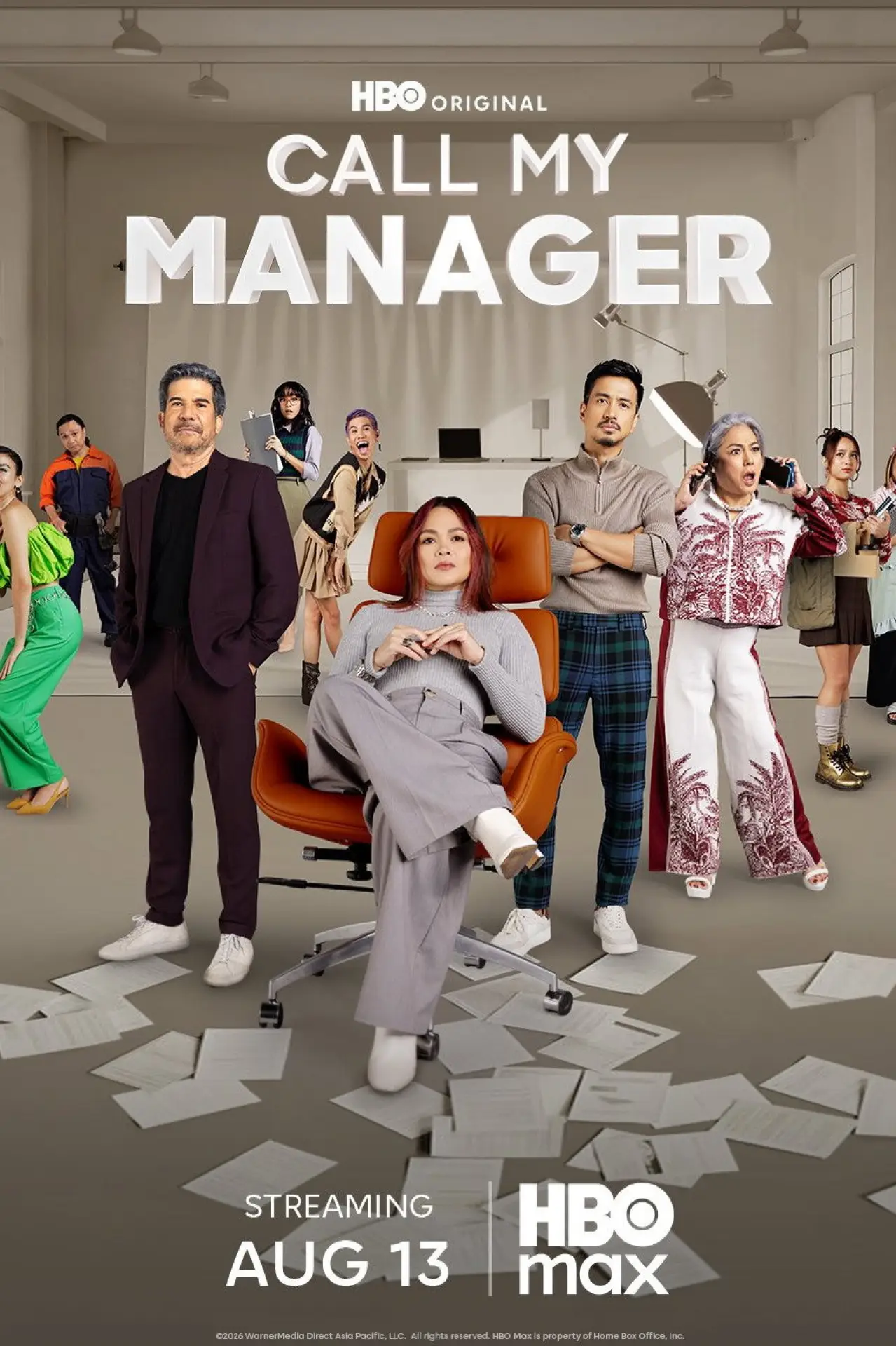 Постер до серіалу "Call My Manager"