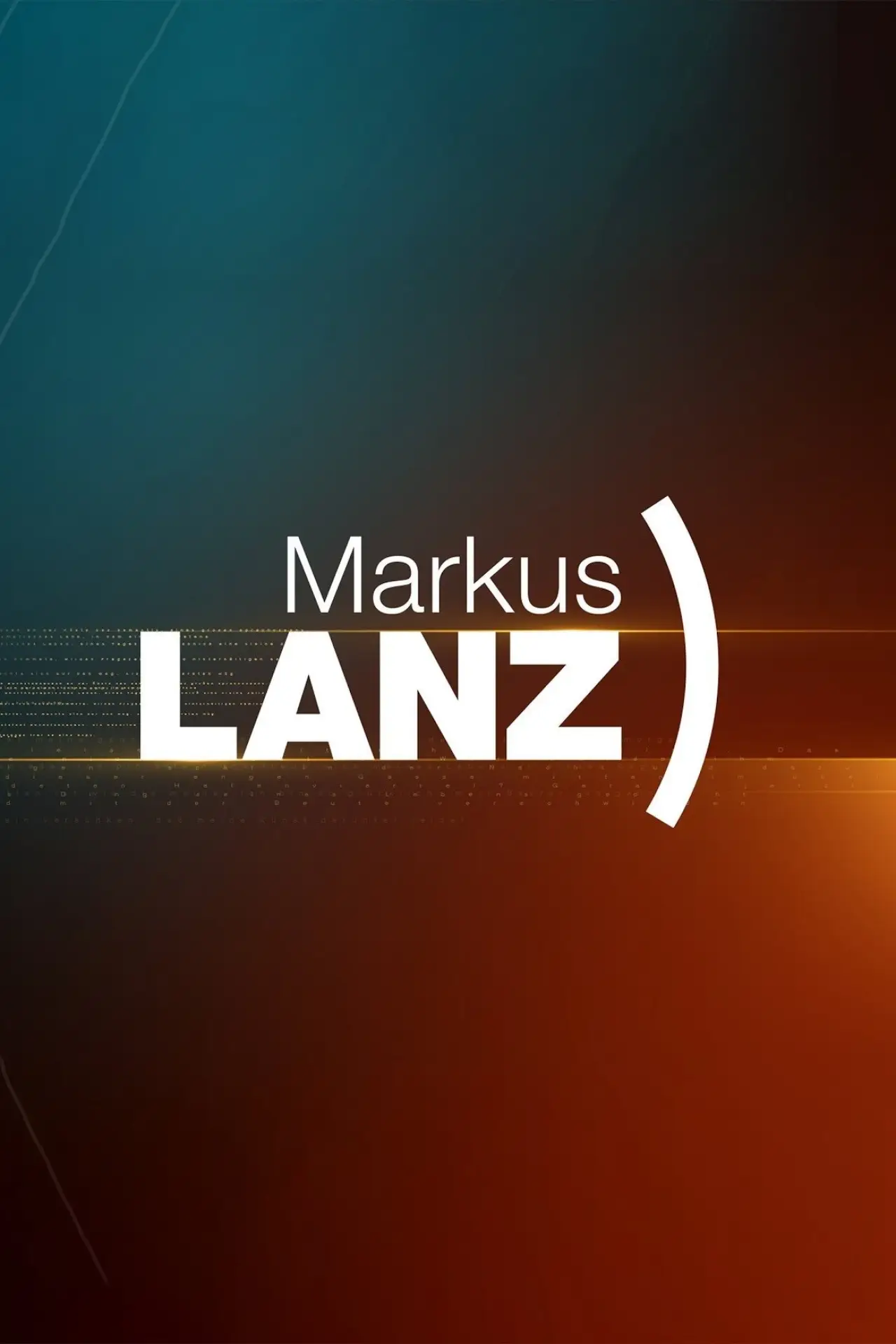 Постер к сериалу "Markus Lanz"