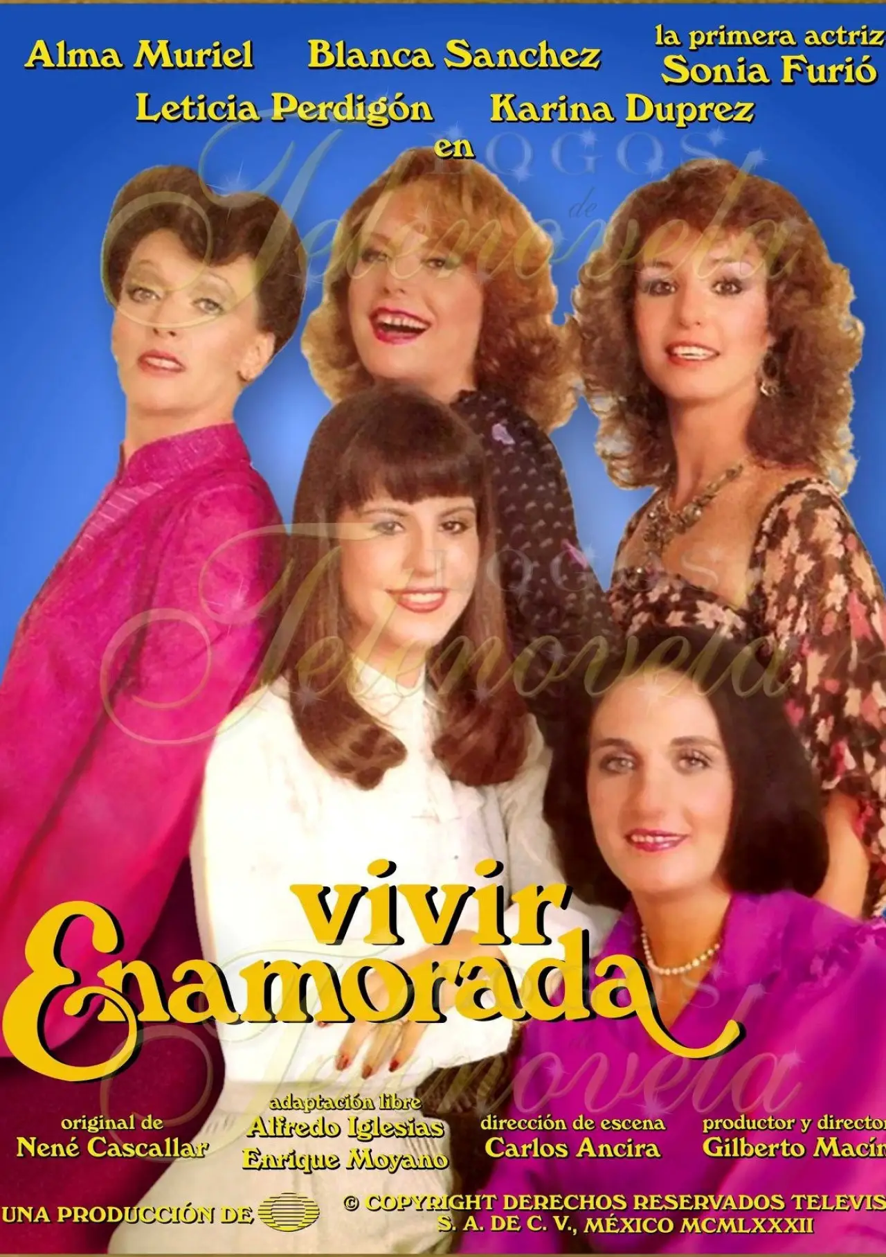 Постер до серіалу "Vivir enamorada"
