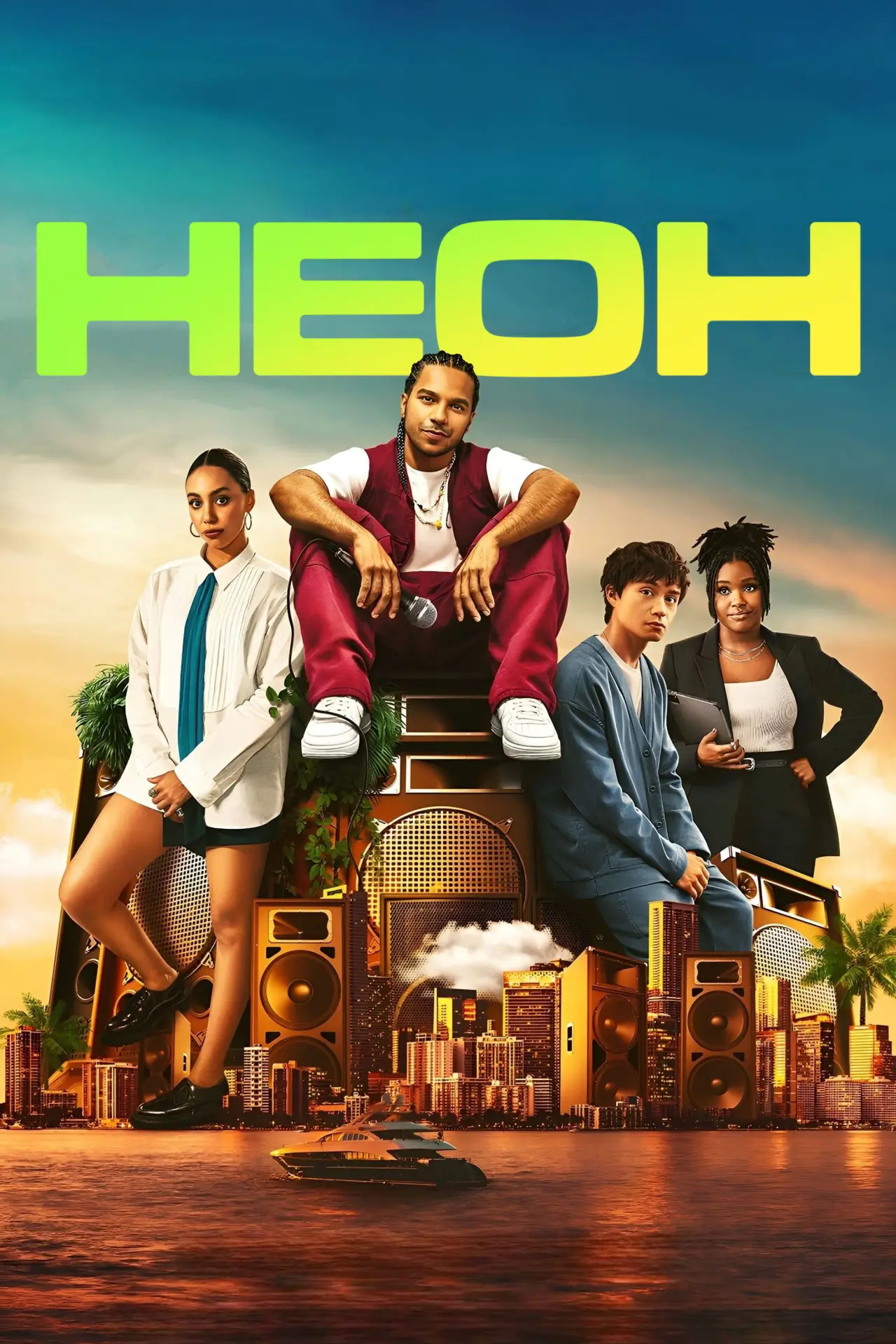 Постер до серіалу "Неон"