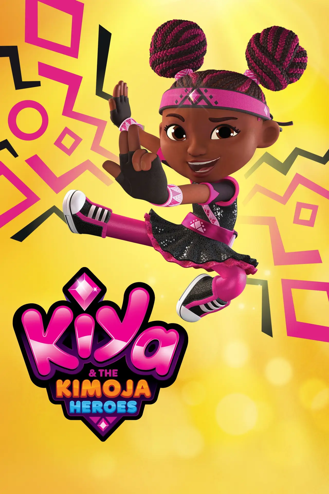 Постер до серіалу "Kiya & the Kimoja Heroes"