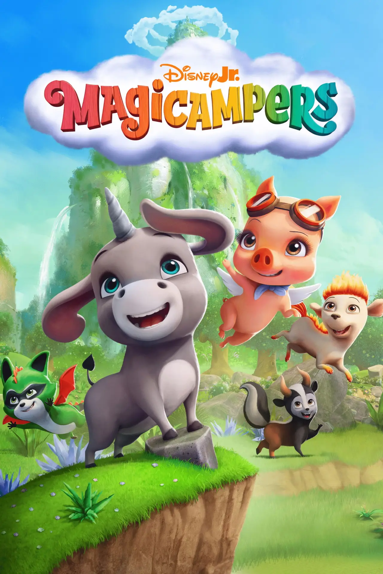 Постер до серіалу "Magicampers"