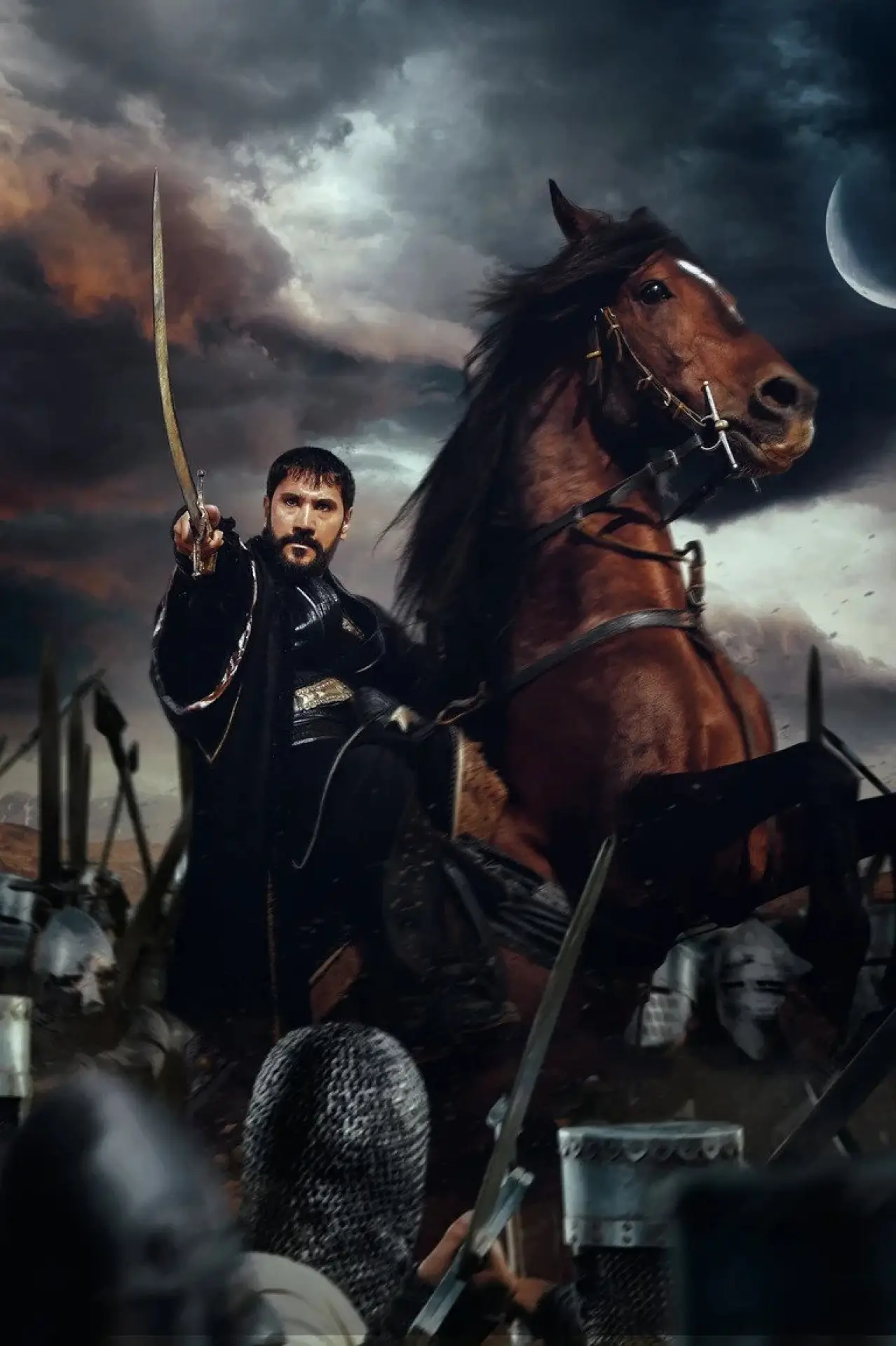 Постер до серіалу "Kudüs Fatihi: Selahaddin Eyyubi"