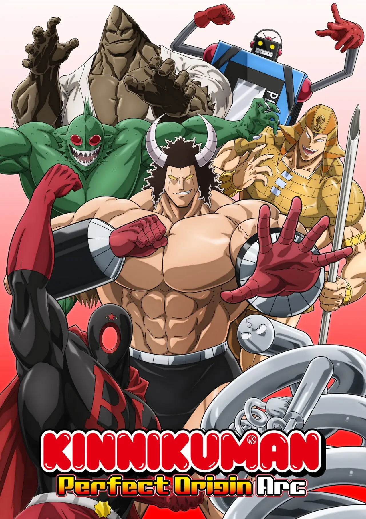 Постер до серіалу "Kinnikuman Perfect Origin Arc"