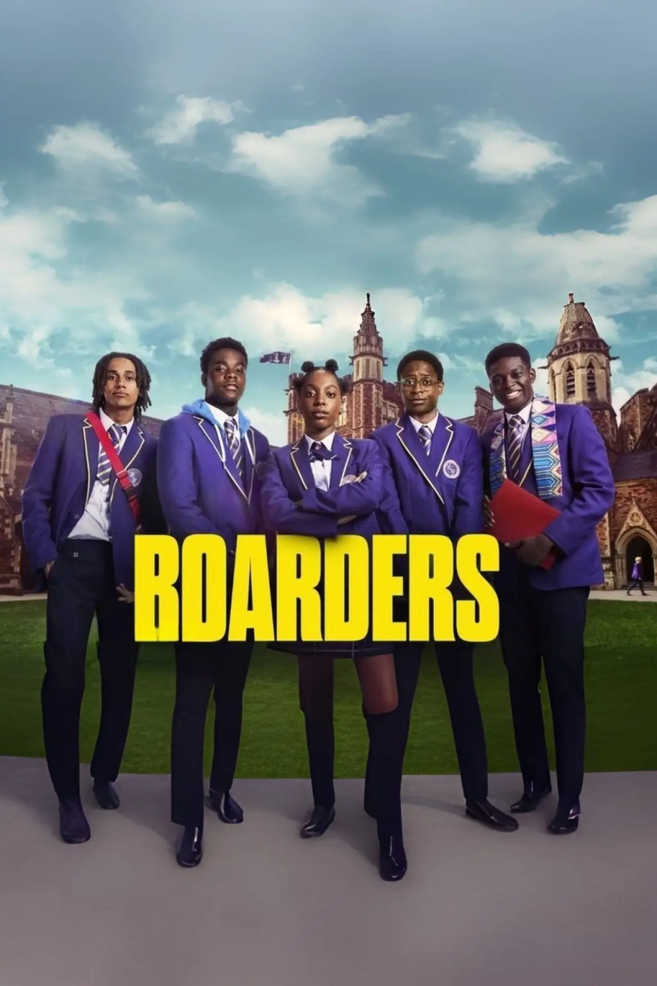 Постер до серіалу "Boarders"