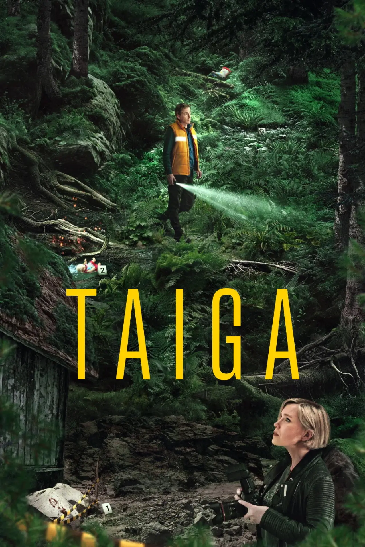 Постер до серіалу "Тайга"