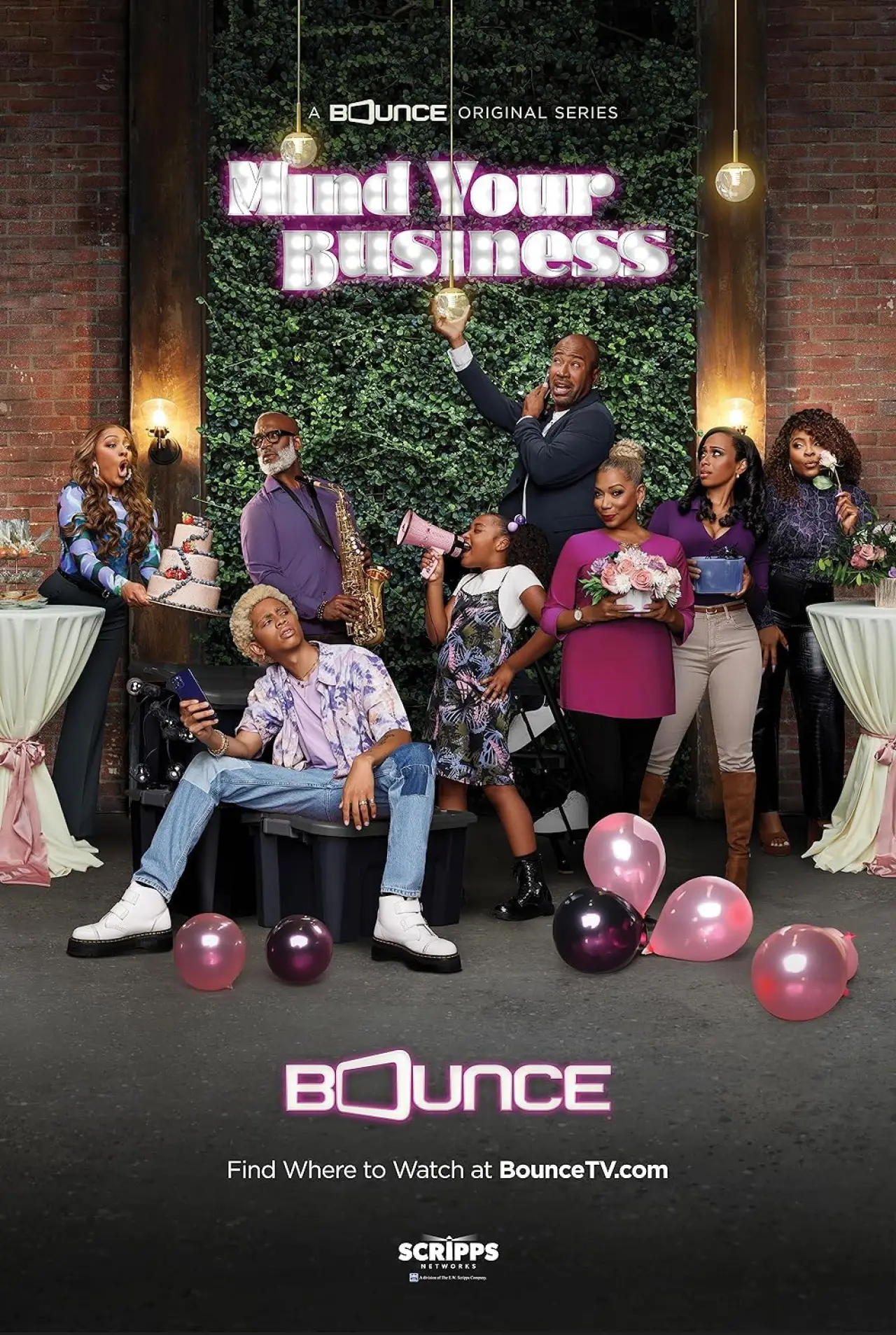 Постер до серіалу "Mind Your Business"